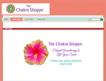 Tablet Screenshot of chakrashopping.com